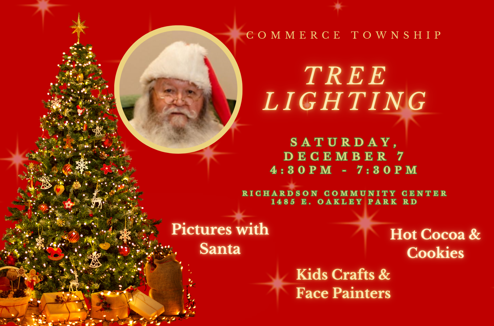 Tree Lighting – The Charter Township Of Commerce