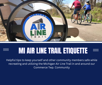 MI Air Line Trail Safety in Commerce Twp.