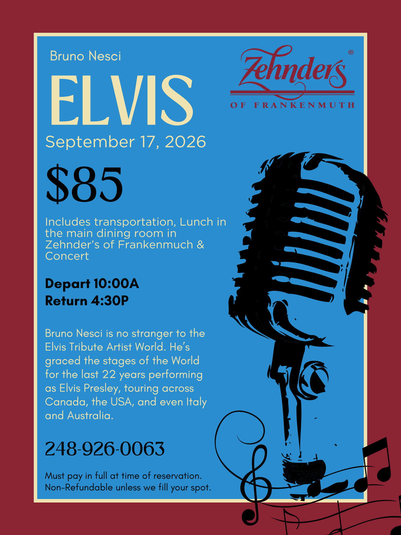 Frankenmuth Concert Elvis