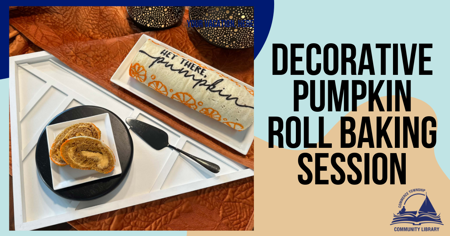 Decorative Pumpkin Roll Baking Session