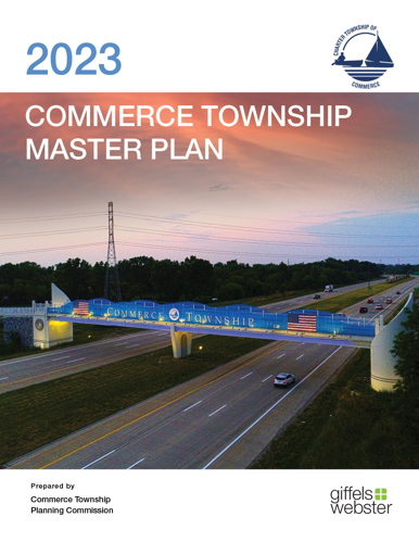 2023 Master Plan Cover Page - Commerce Township