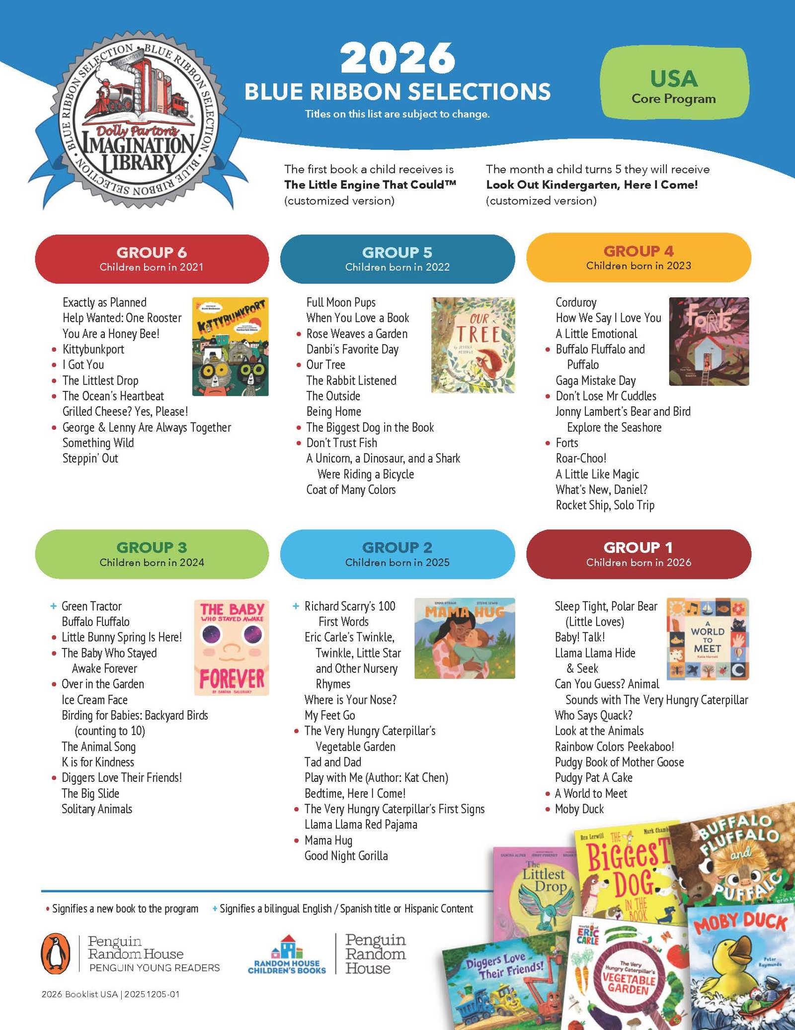 2026 Book Selections