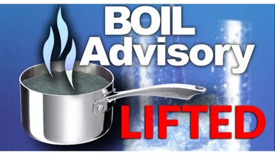 Boil Water Advisory LIFTED