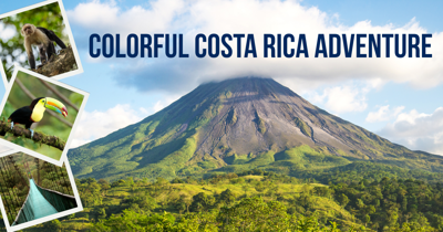 February 3, 2027 - Colorful Costa Rica Adventure