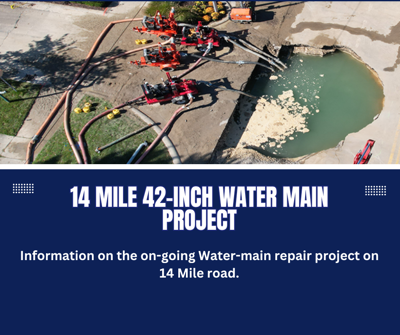 14 Mile 42-inch Water Main Project